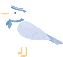 カモメのイラスト